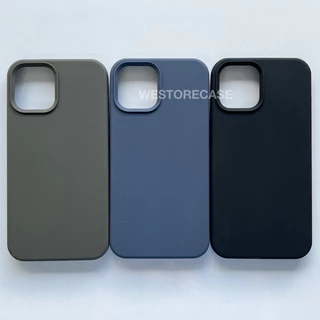 Case Silicone กำมะหยี่ เคสซิลิโคนกำมะหยี่สีพื้น เคสสำหรับรุ่นไอโฟน11-17ProMax