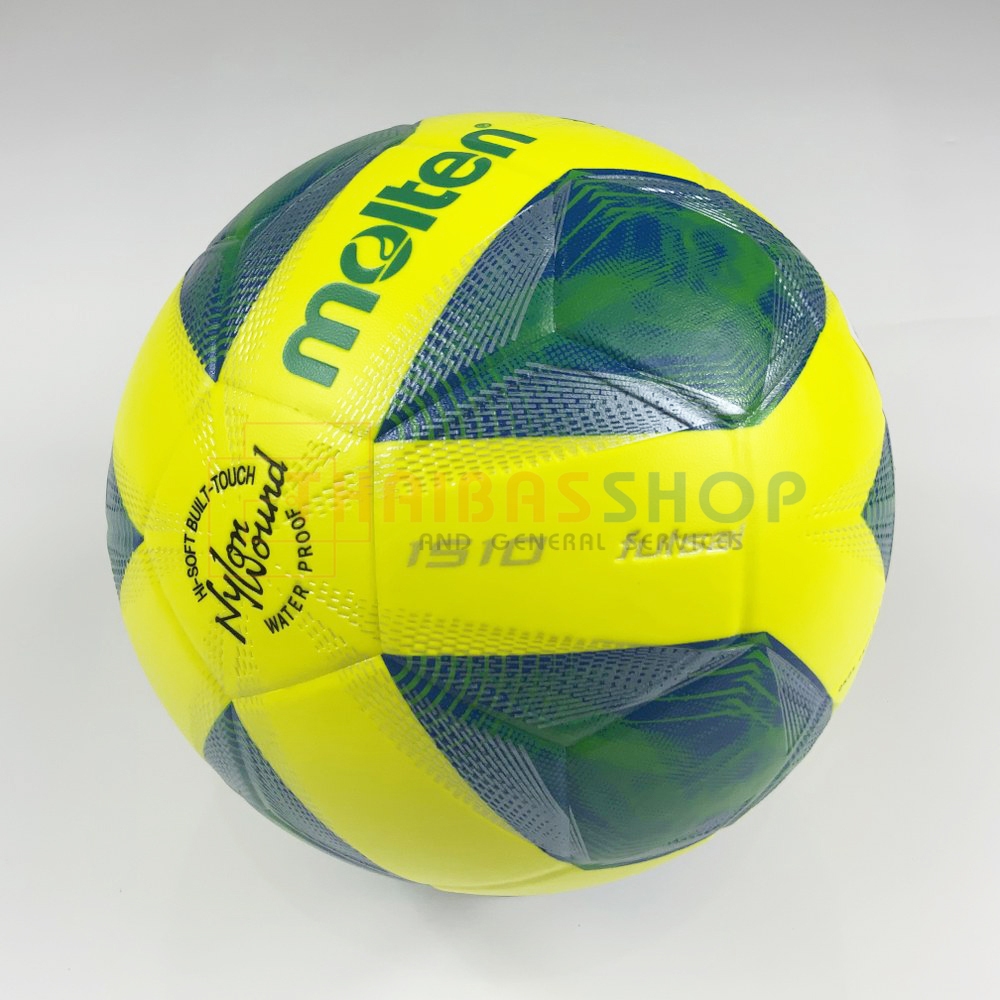[ของแท้ 100%] ฟุตซอล ลูกฟุตซอล futsal molten F9A1510-LB ขนาดมาตรฐาน ลูกฟุตซอลหนังอัด(pvc) ทนปูน