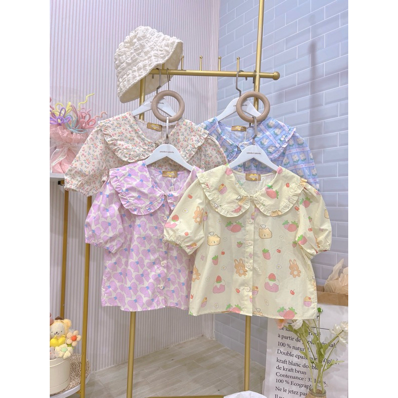 เสื้อคอบัวแขนสั้นสไตล์มินิมอล67