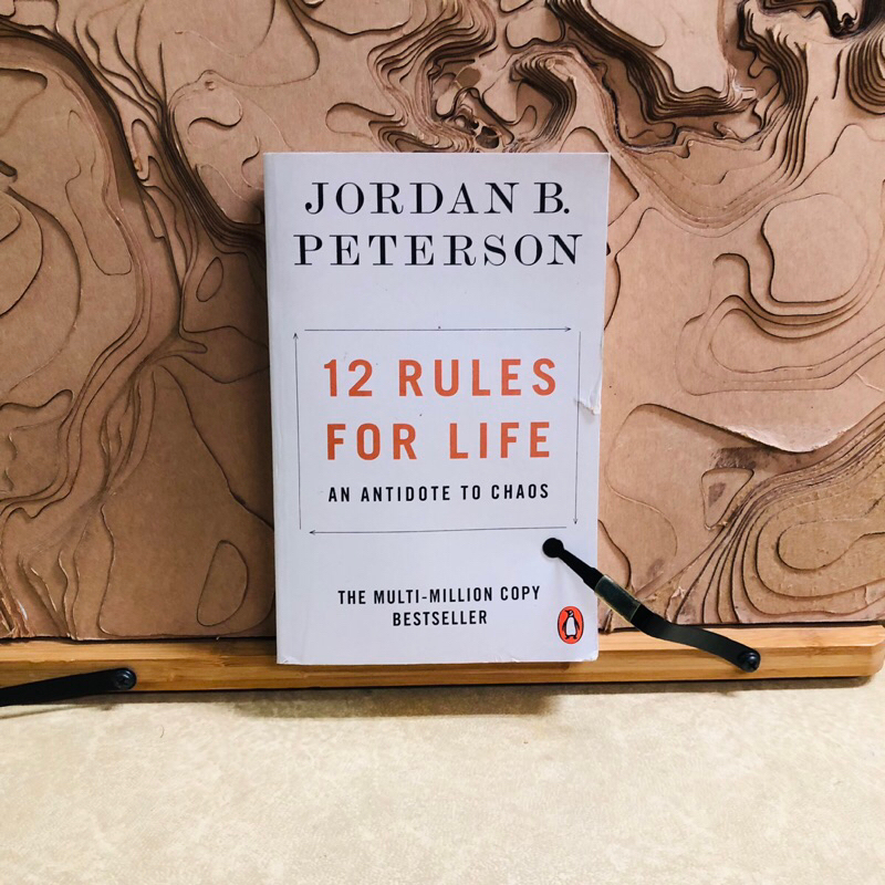 จ924 JORDAN B. PETERSON  12 RULES FOR LIFE  AN ANTIDOTE TO CHAOS