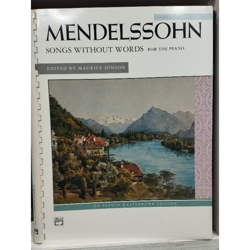 MENDELSSOHN : SONGS WITHOUT WORDS FOR THE PIANO COMPLETE - SPIRAL /038081025827