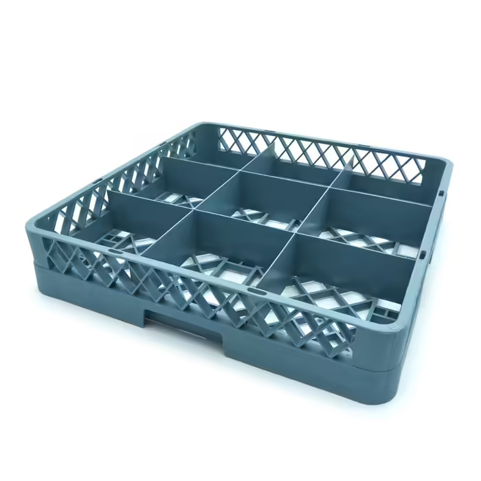 ลังคว่ำแก้ว ลังใส่จาน 64หมุด 25หมุด ลังล้างแก้ว Dishwasher Plate Rack - 50 x 50cm - รูปที่ 6