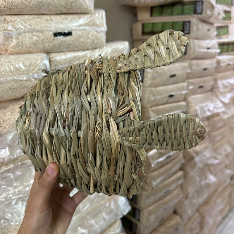 R-17 บ้านกระต่าย ของเล่นกระต่าย อุโมงค์กระต่าย 21*20*17cm สำหรับสัตว์ฟันแทะ กระต่าย ชินชิล่า แกสบี้ - รูปที่ 3