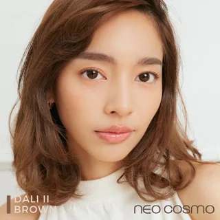 คอนแทคเลนส์ Dali II (Neo Cosmo) สีน้ำตาลช็อกโกแลต โตเล็กน้อย เนียน ใส่เรียนได้ มีส่งด่วนใน กทม.