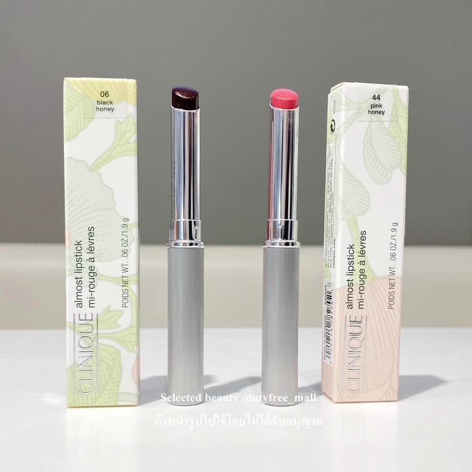 Clinique Almost Lipstick in Black Honey / Pink Honey 1.9g (ฉลากไทย)
