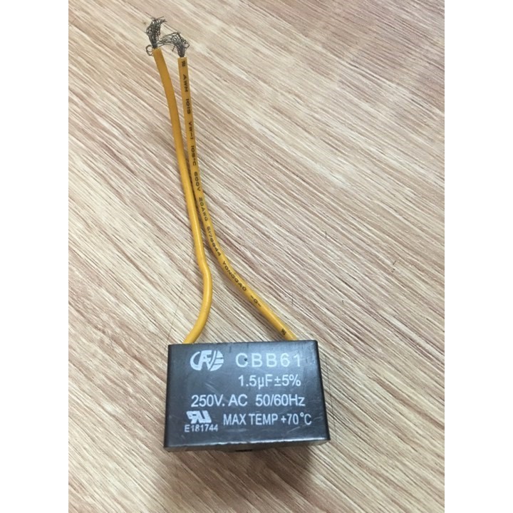 CBB61 1.5UF 250V ขาแบบสาย