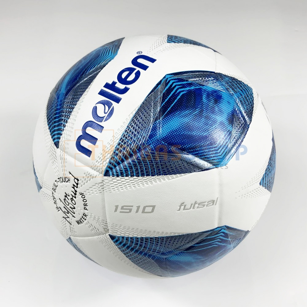 [ของแท้ 100%] ฟุตซอล ลูกฟุตซอล futsal molten F9A1510 Size มาตรฐาน หนังอัด(pvc) รุ่นใหม่ ทนปูน