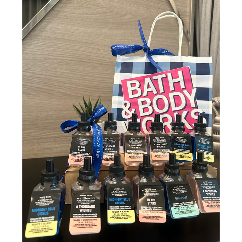 มีส่งด่วน🔴แท้💯%จากShop🔴WallFlowers Refill✅Bath & Body works น้ำหอมรีฟิล น้ำหอมในบ้าน แบบเสียบปลั๊ก พร้อมส่ง✅