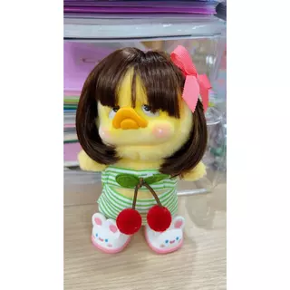 ❤มีของพร้อมส่ง❤ Upsetduck/Labubu วิกผมตุ๊กตา เส้นใยที่มีอุณหภูมิสูง ทนทาน BJD ผมปลอม