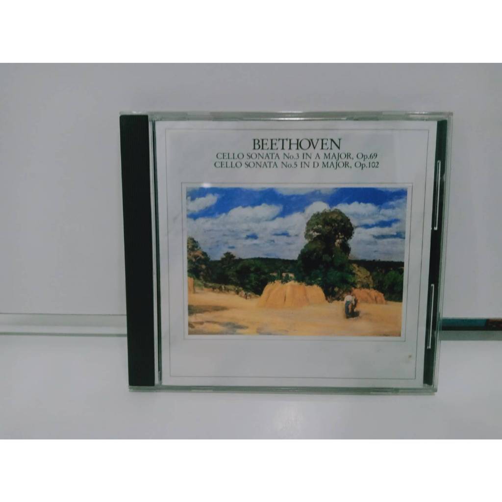1  CD MUSIC ซีดีเพลงสากลBEETHOVEN: CELLO SONATAS No.3 &amp; 5 MA/AX  (C17C121)