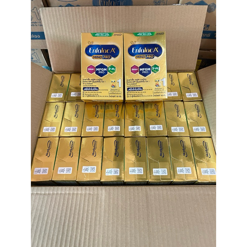Enfalac A+ Mind Pro เอนฟาแลค เอพลัส สูตร 1 ขนาด 160กรัมx24กล่อง