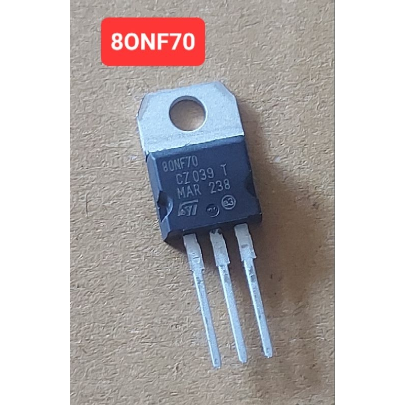 80NF70 Mosfet N-CH 98Amp/68Volt