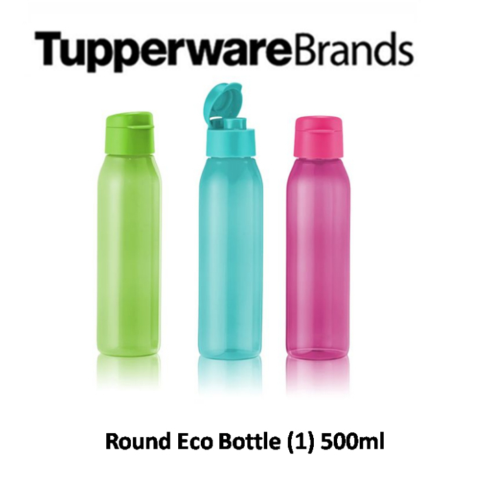 ขวดน้ำ Tupperware รุ่น Round Eco Bottle ขนาด 500ml