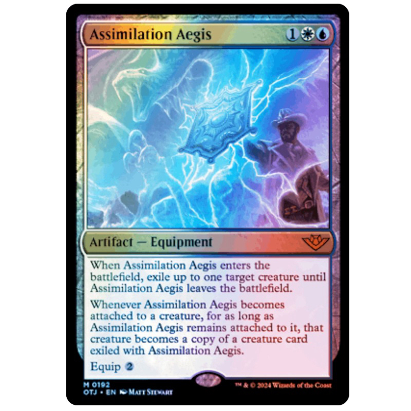 Outlaws of Thunder Junction Foil: Assimilation Aegis