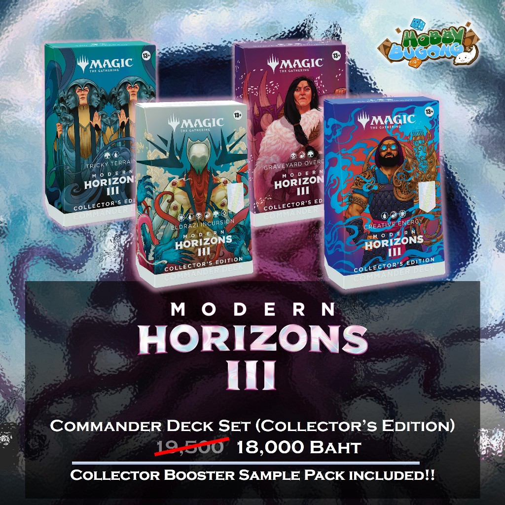 Magic: The Gathering Modern Horizons 3 Commander Deck: Collector’s Edition Bundle