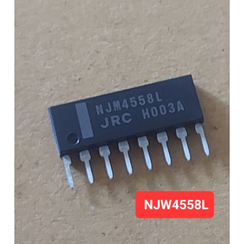 NJM4558L Op-Amp ,Dual, Audio, 8-Pin