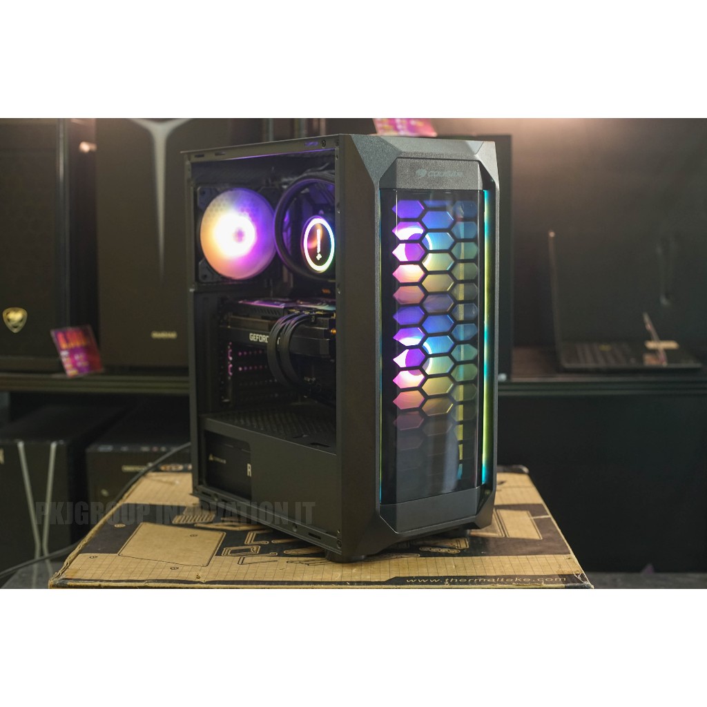 คอมเล่นเกมมือสอง Cougar i5-11400 RAM16 GB M.2 1 TB RTX3070Ti ชุดน้ำ 2 ตอน