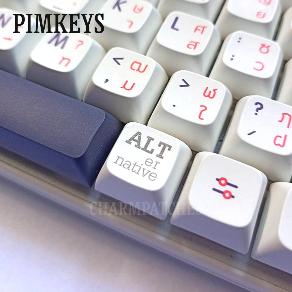 Keycap คีย์แคป Esc/Ctrl/Alt  เนื้อ PBT XDA ไทย เลเซอร์ คมชัด ไม่หลุดลอก
