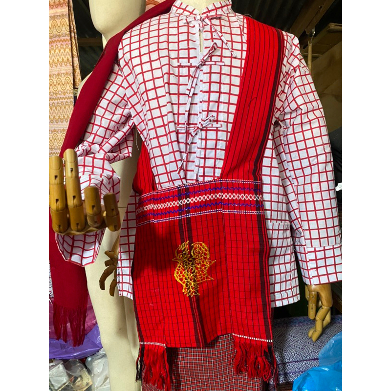 ย่าม สะพายข้าง ย่ามมอญผ้าฝ้ายทอปักลายหงส์