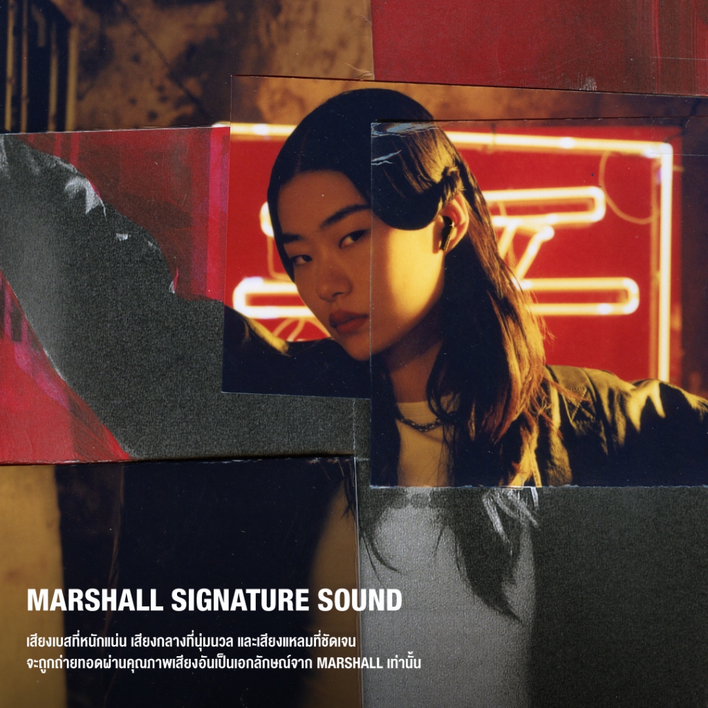 MARSHALL Minor IV black - หูฟังบลูทูธ, หูฟังไร้สาย, true wireless tws
