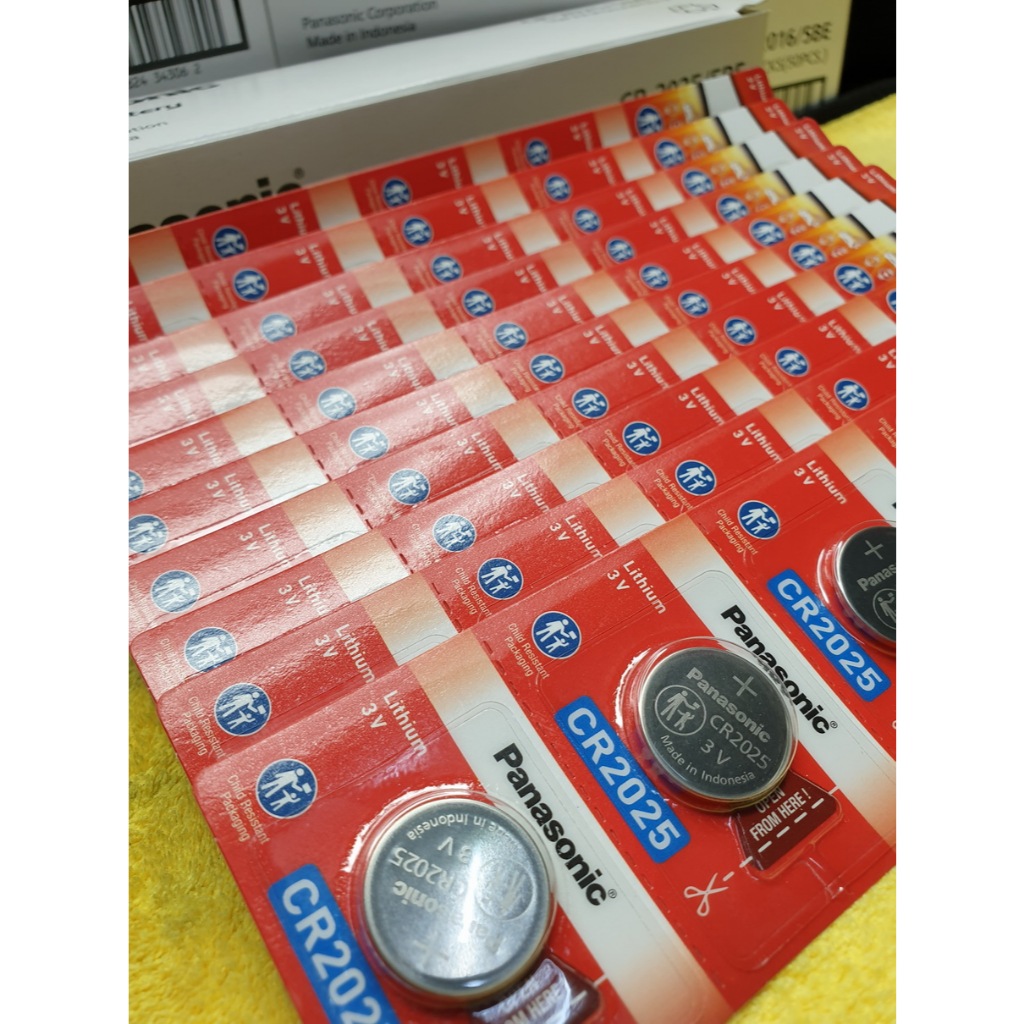 ถ่านรีโมท แบตรีโมทกุญแจรถยนต์ Mazda2 ,Mazda3 ,Skyactiv แท้ ตรงรุ่น ถูกกว่าศูนย์ (Panasonic CR2025)