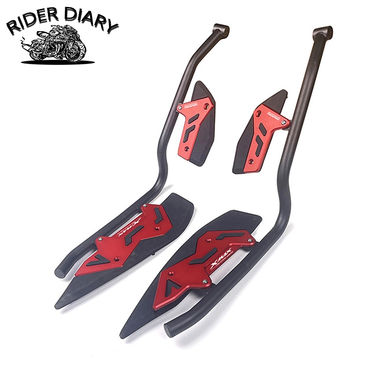 สินค้าใหม่！มี5สี พักเท้าหน้าพร้อมแคชบาร์  ตรงรุ่น xmax300 2020-2023 SEMSPEED ที่พักเท้า แผ่นยางพักเท้า - รูปที่ 2