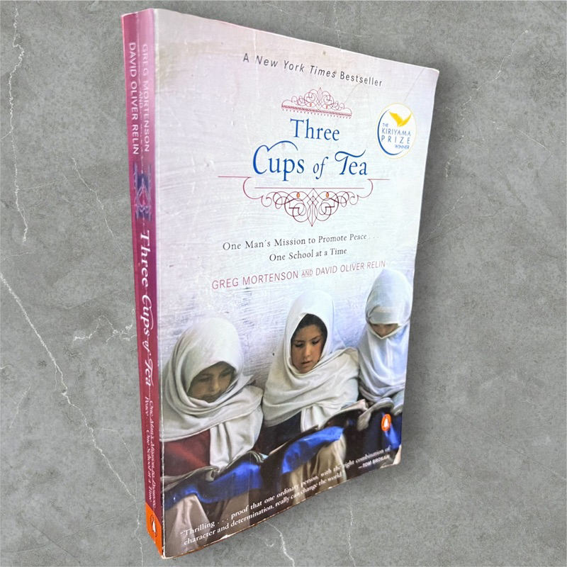 (พร้อมส่ง)หนังสือภาษาอังกฤษ Three Cups of Tea by GREG MORTENSON AND DAVID OLIVER RELIN :R4