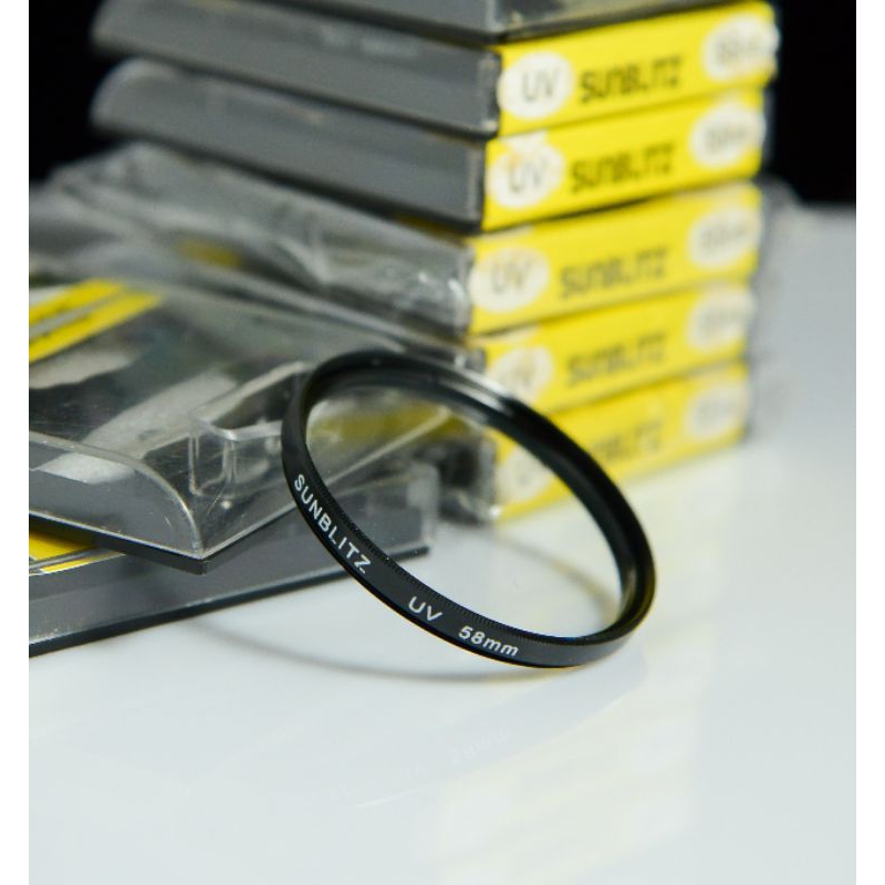 filter 58mm sunblitz uv filter ฟิลเตอร์หน้าเลนส์