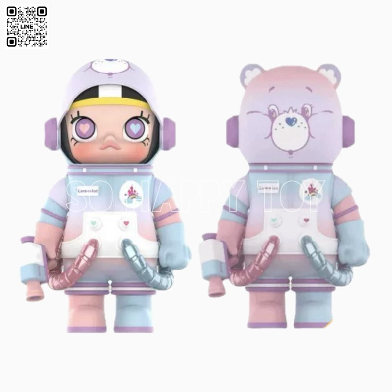 แท้💯 POP MART Mega Space Molly 400% + 100% Care Bears CARE-A-LOT BEAR