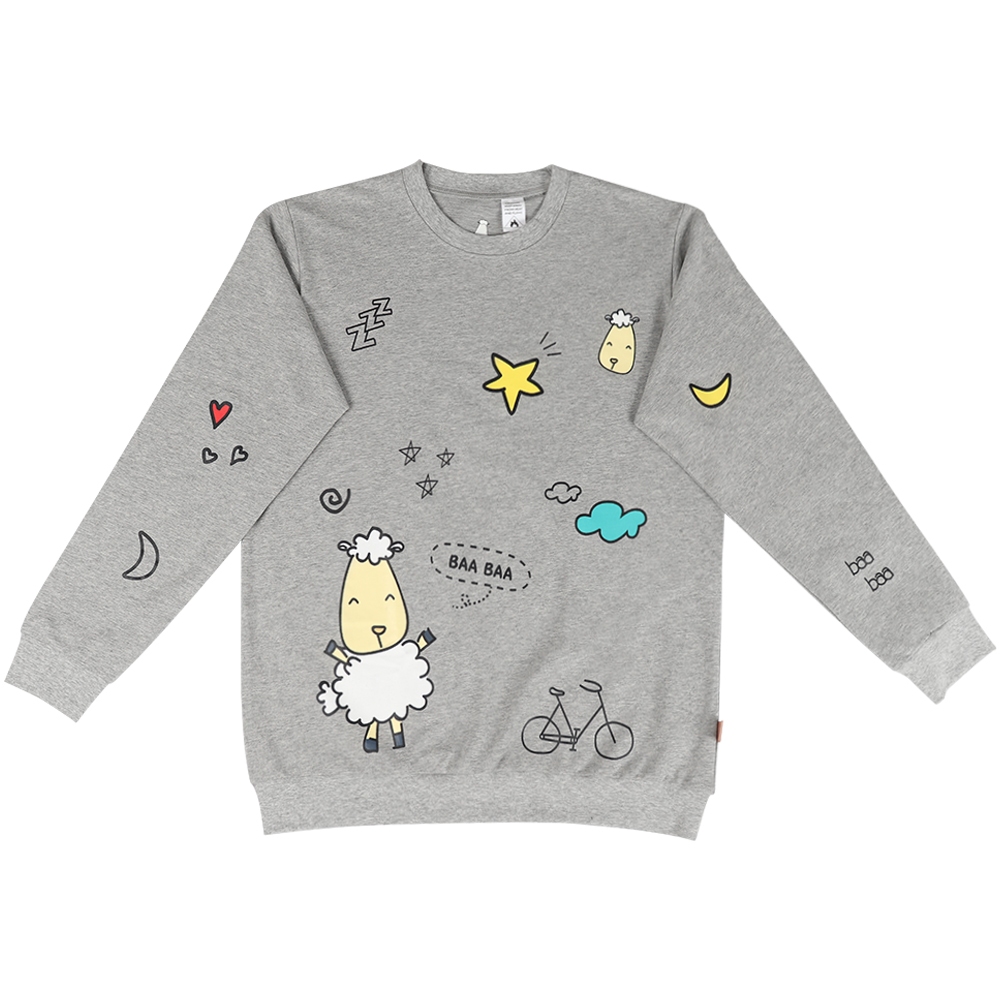 Baa baa sheepz سويتر أطفال بأكمام طويلة Happy Night — صورة 3