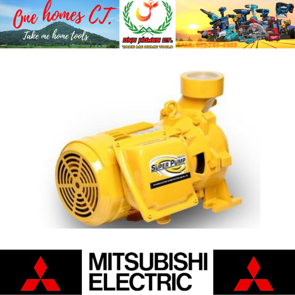 MITSUBISHI ปั๊มหอยโข่ง 2HP 3เฟส รุ่น WCM-1505-T # ออก..ใบเสร็จ-ใบกำกับภาษี..ได้ครับ..