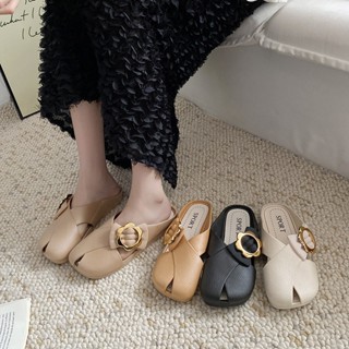 รองเท้าเเตะ พื้นนิ่ม กันลื่น  สีคลาสสิก ทรงสวยน่ารัก เปิดส้น…