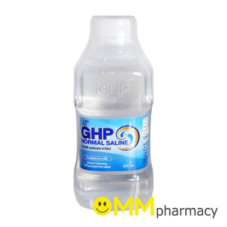GHP STERILE NORMAL SALINE 500ML.