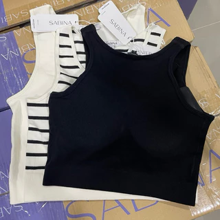 SABINA | FASHION X SABINA เสื้อแขนกุดเสริมบรา รหัส SOL23040,SOL23054,NOE25003,NOJ24015,NOJ24014