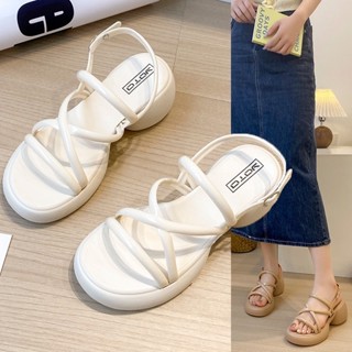 A179 รองเท้าแตะยางซิลิโคนแบบสวม รัดส้น มี 3 สี