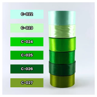 ริบบิ้นซาติน4cm. (25หลา) ริบบิ้น4cm ยาว22เมตร พร้อมส่ง| rb014022