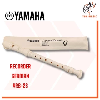 ( ของแท้ 100% ) Yamaha ขลุ่ย รีคอร์เดอร์ YRS-23G recorder Fingering Flute Gemany Key 20 ช่อง คีย์ C