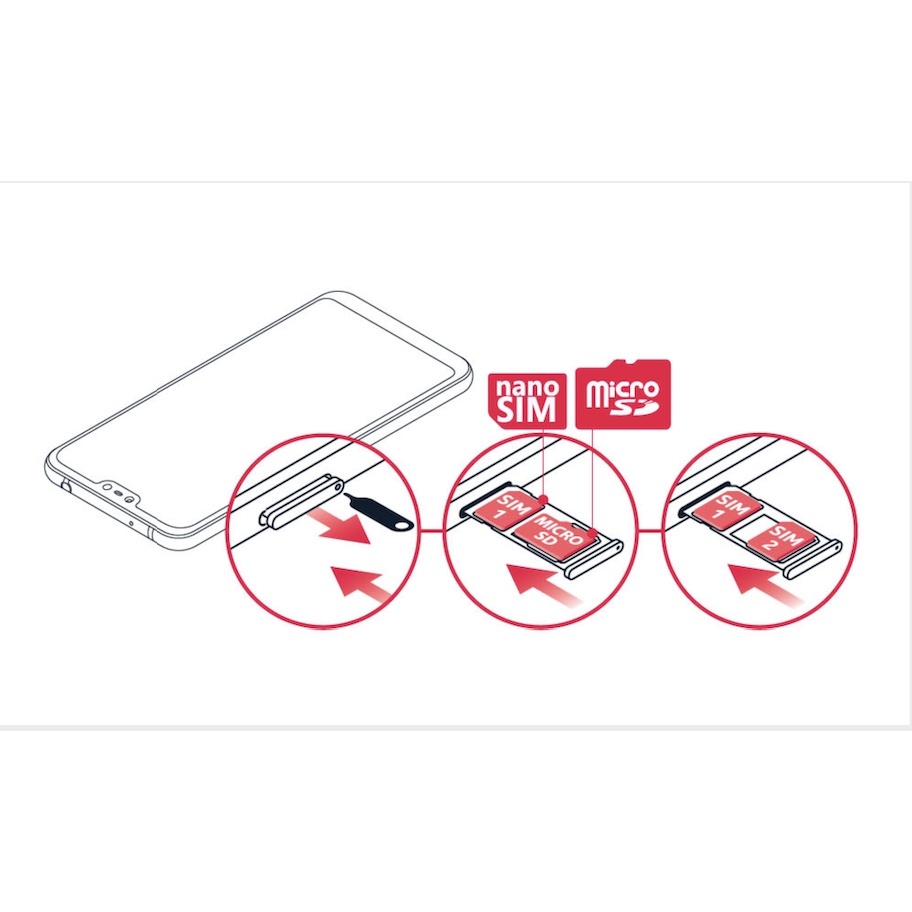 ถาดซิม ถาดใส่ซิมการ์ด Samsung A12 ถาดซิม SIM Card Holder Tray Samsung A12 - รูปที่ 2