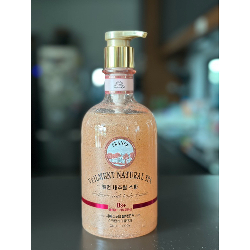 Veilment The Natural Spa Daily Scrub Body Cleanser กลิ่น Black Rose