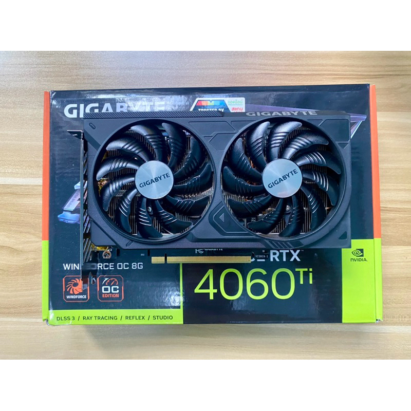 RTX 4060 Ti GIGABYTE 8GB GDDR6 (มือสอง)