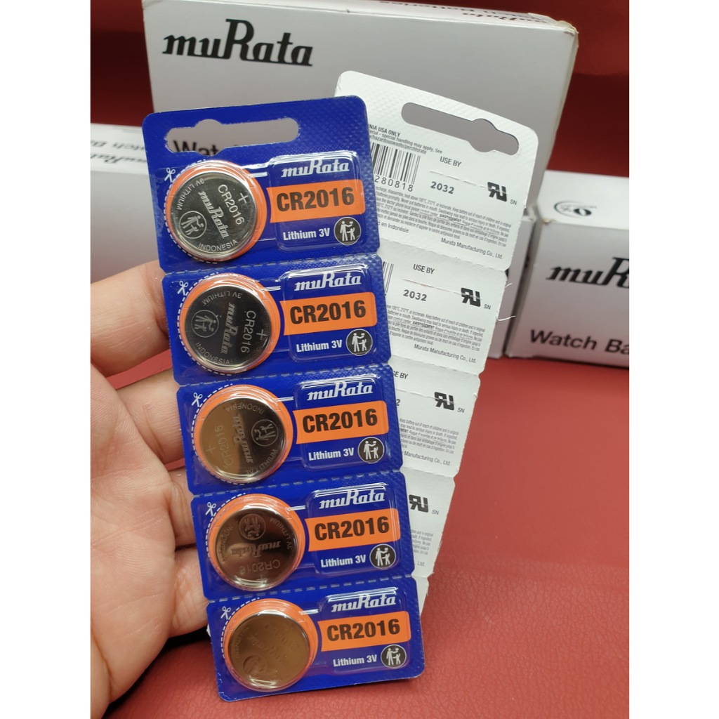 ถ่าน แบตสำหรับนาฬิกา Casio gshock Module NO.5416 แท้ ตรงรุ่น ล้าน% (Murata CR2016)