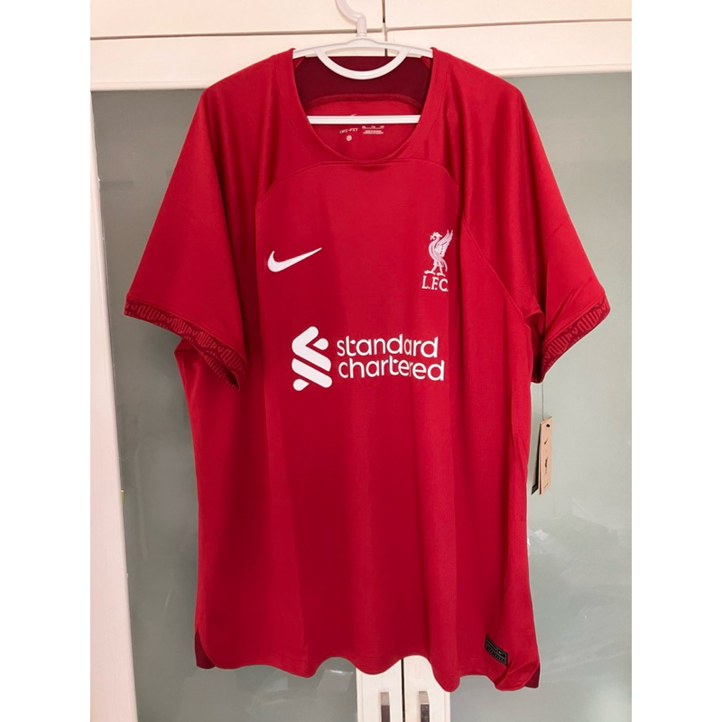 ✅เสื้อแท้100%✅ Nike Liverpool Home Shirt Jersey 2022/23 (Size: 2XL) เสื้อแข่งทีมลิเวอร์พูล ชุดเหย้า เกรด STADIUM 2022/23