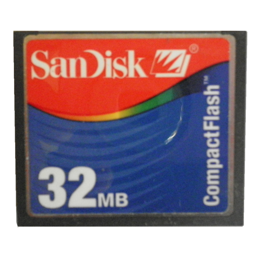 Sandisk 32MB CompactFlash CF Memory card การ์ดหน่วยความจำ