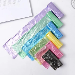 ถุงขยะ ถุงขยะพกพาอเนกประสงค์ 100 ใบ ขนาด 45×50CM 1 แพ็ค 5 ม้วน เนื้อเหนียว ไม่สกปรก พกพา