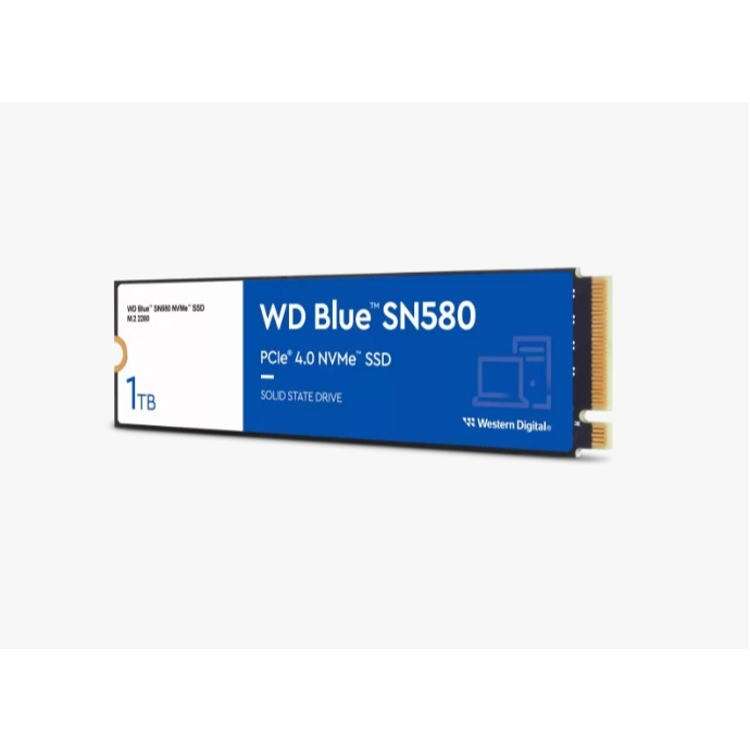 SSD WD Blue SN580 NVMe SSD 1TB WDS100T3B0E (รับประกัน5ปี)