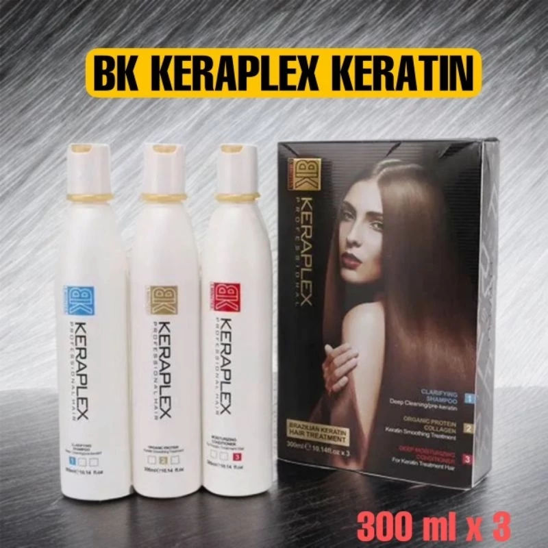 BK KERATIN ครบชุด 300 ml x 3