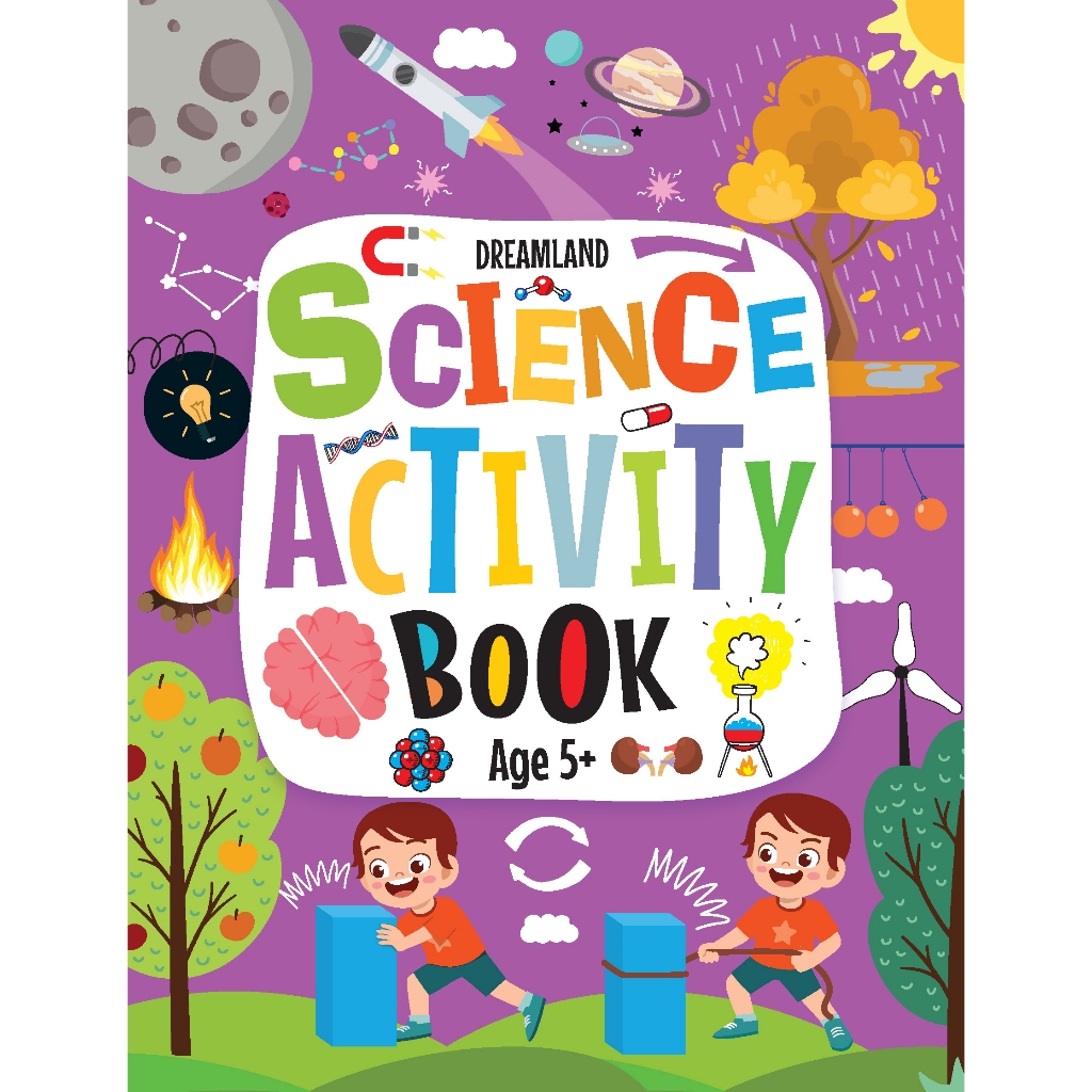 (Age5-7) Science Activity Book for Children สมุดกิจกรรมวิทยาศาสตร์ สำหรับเด็ก แบบฝึกหัดวิทย์ (พร้อมส่ง)[9789395588126]