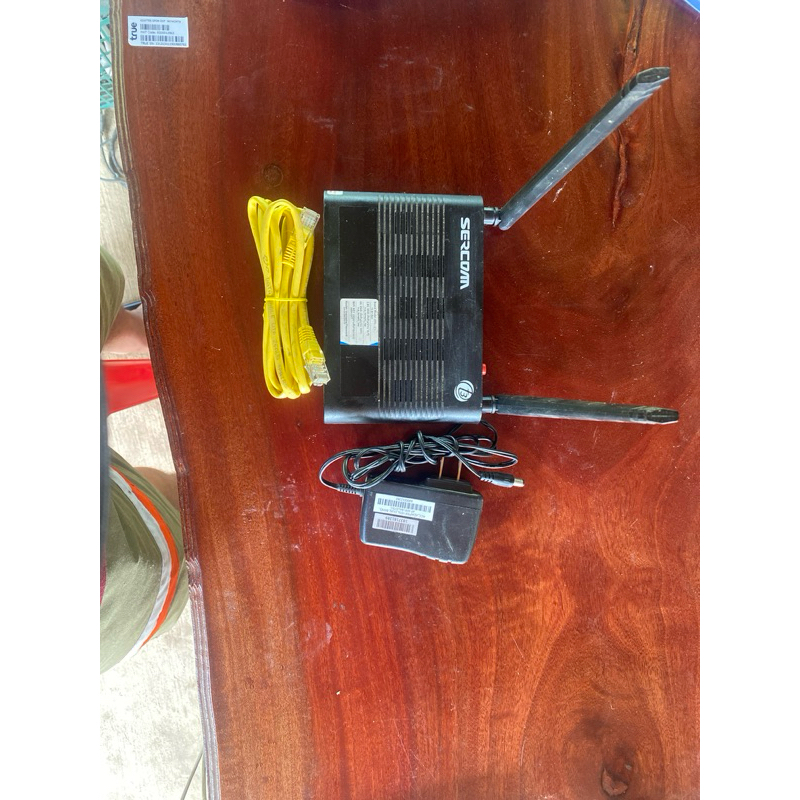 เร้าเตอร์กระจายสัญญาณ SERCOM T3 ST-244F AC2100 Wireless Dual Band GigaTax Fiber Router สินค้ามีประกั