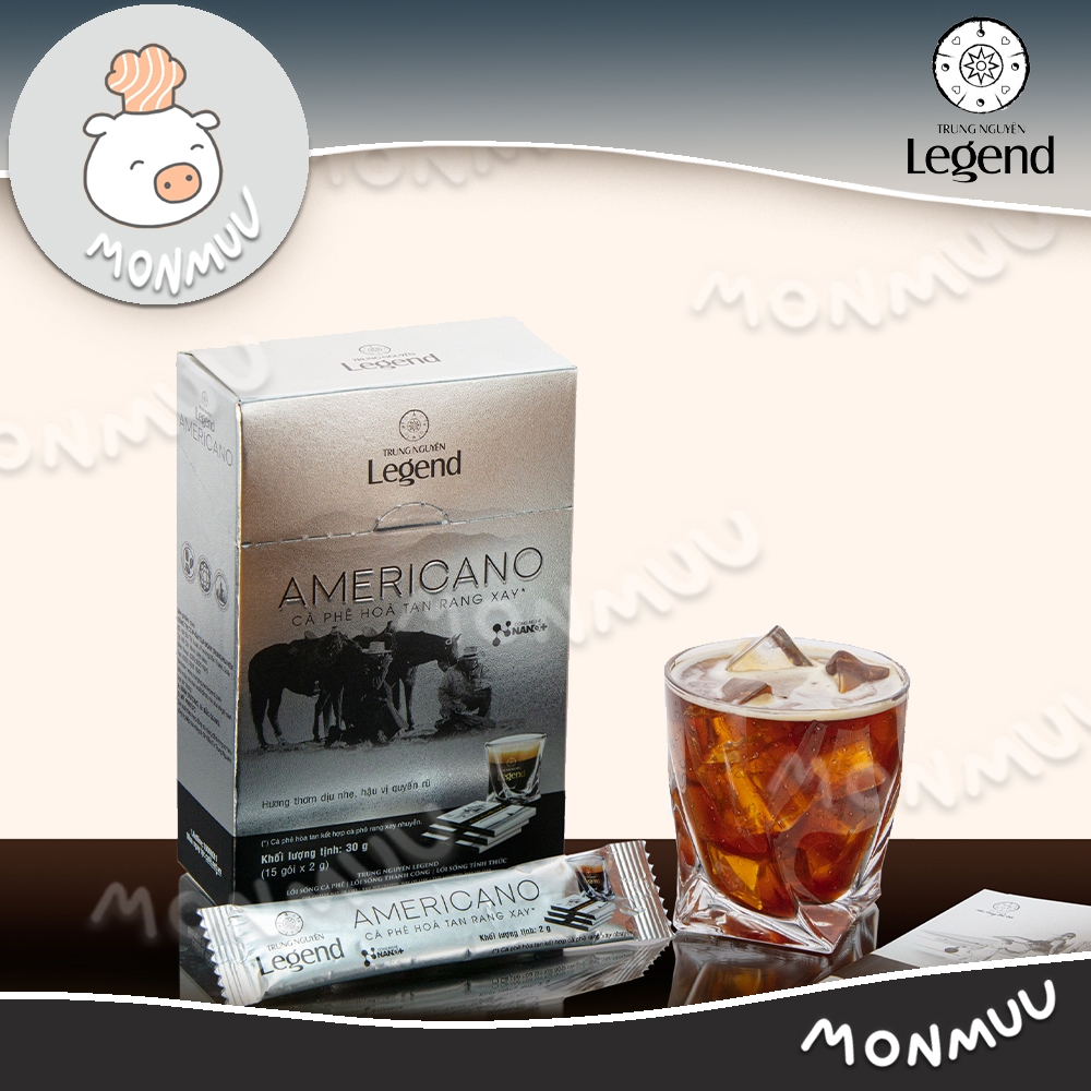 Americano Trung Nguyeu Legend อเมริกาโน่ กาแฟดำสำเร็จรูป อเมริกาโน่ กาแฟเวียดนาม
