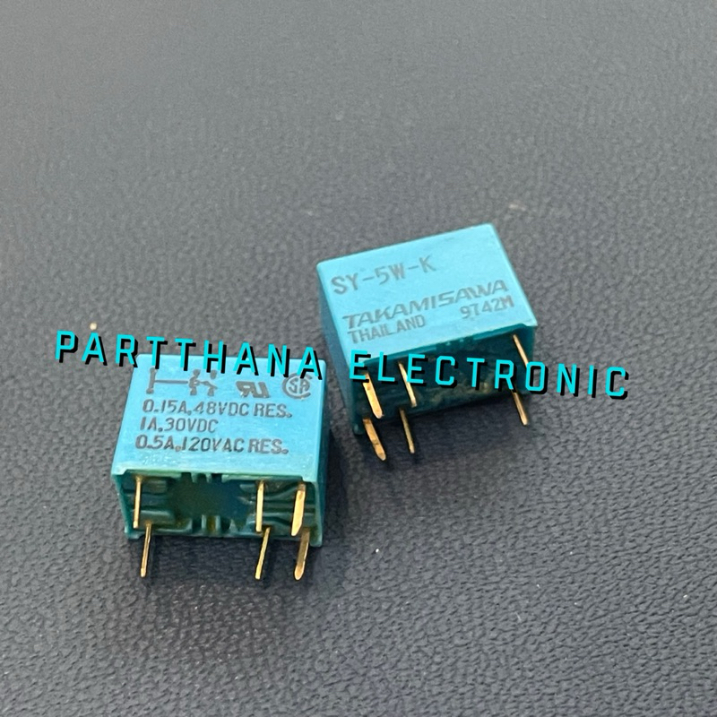 SY-5W-K RELAY 5VDC 6ขา พร้อมส่งในไทย